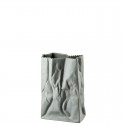 Vaso sacchetto grigio 18cm
