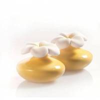 Bomboniera diffusore fiore giallo air design (coppia)