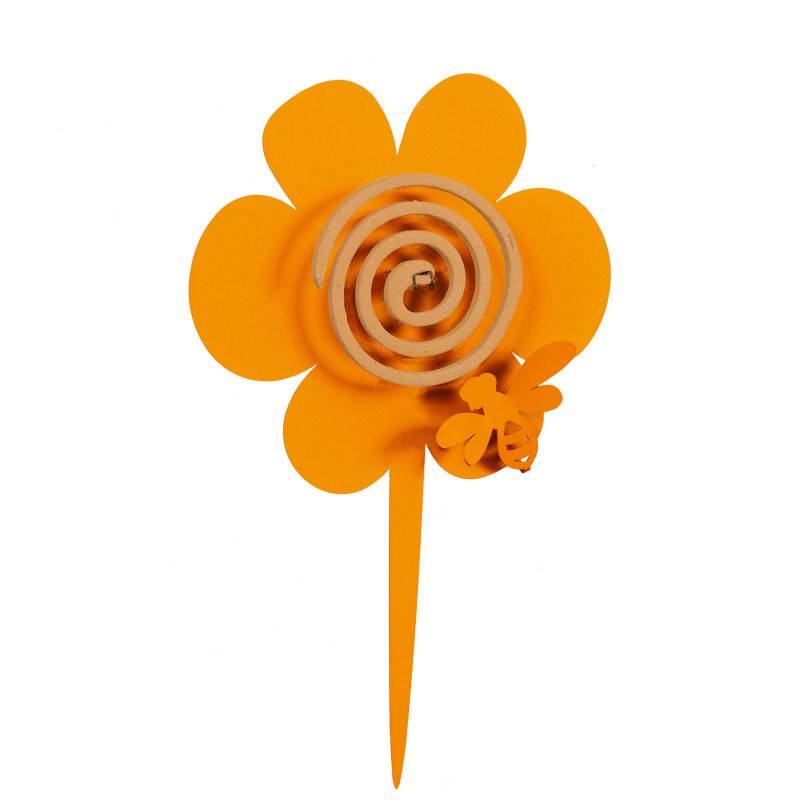 portazampi.ape s/fiori vaso arancio