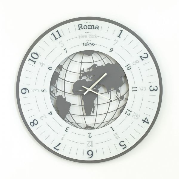 orologio world grigio