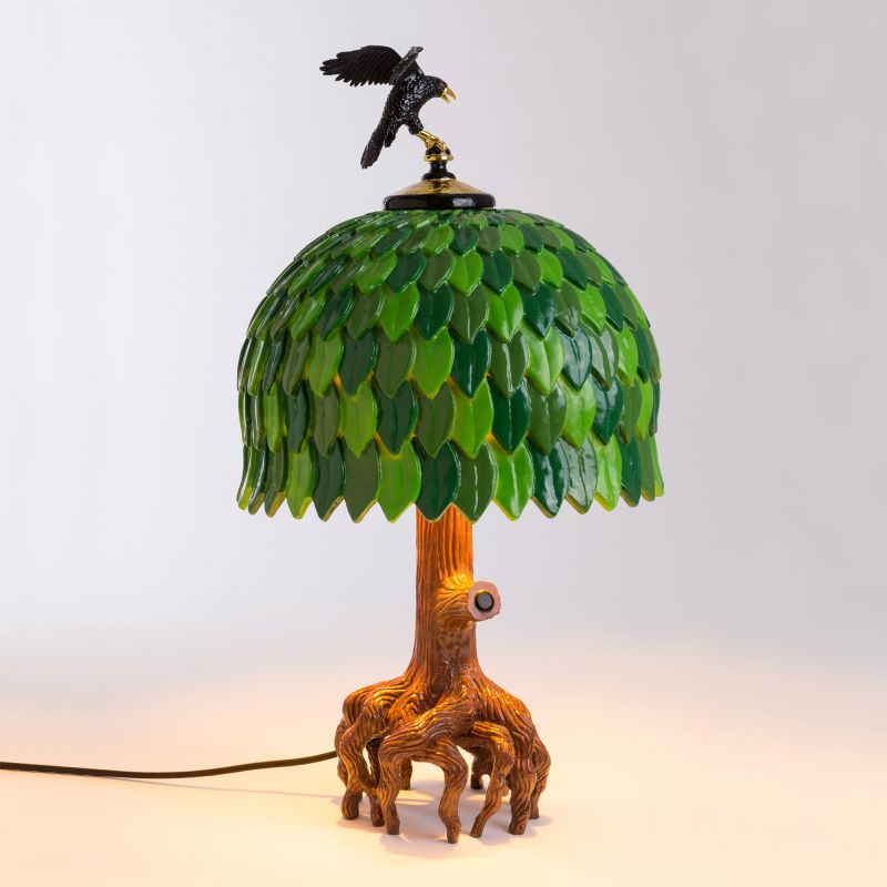 Lampada tiffany tree lamp