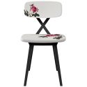 Coppia di sedie Flower X Chair