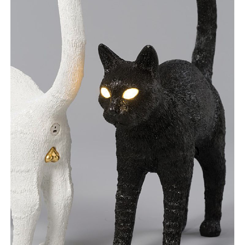 Lampada gatto nero Jobby the cat lamp