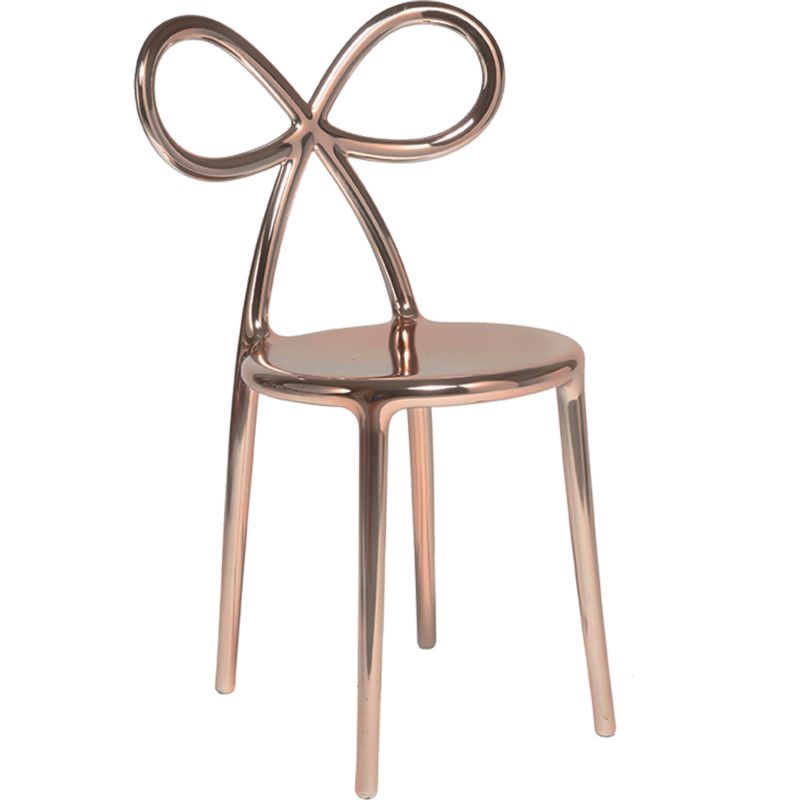 Sedia pink gold Ribbon Chair