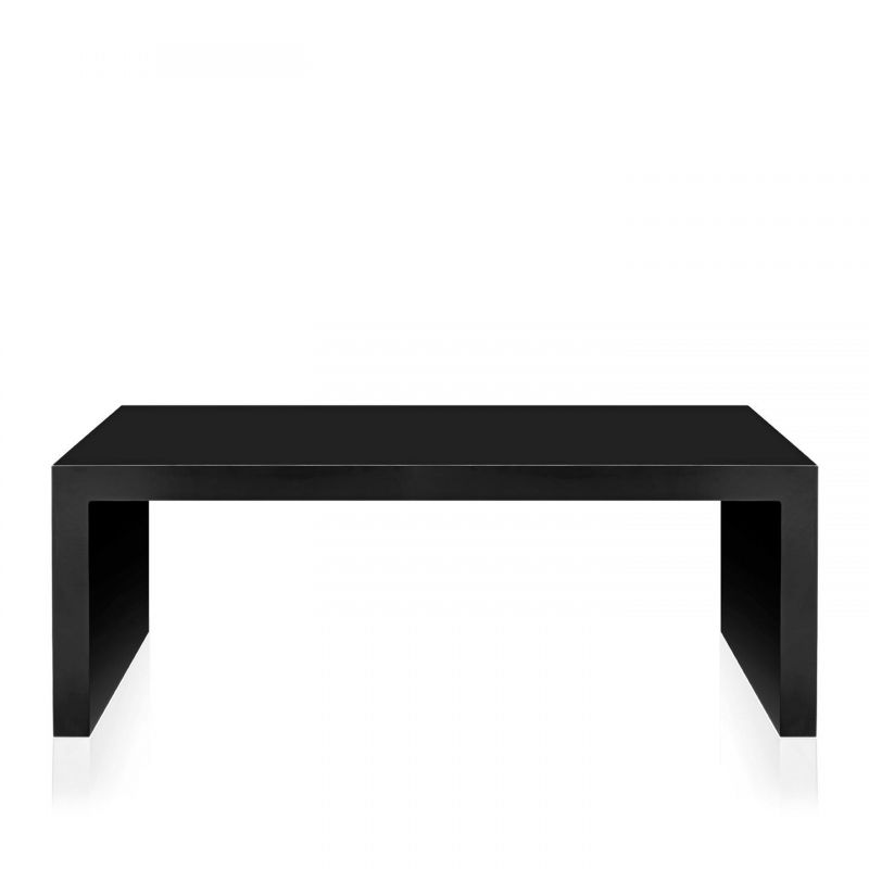 Tavolino nero in fibra di cemento