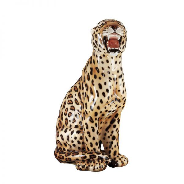 Statua leopardo