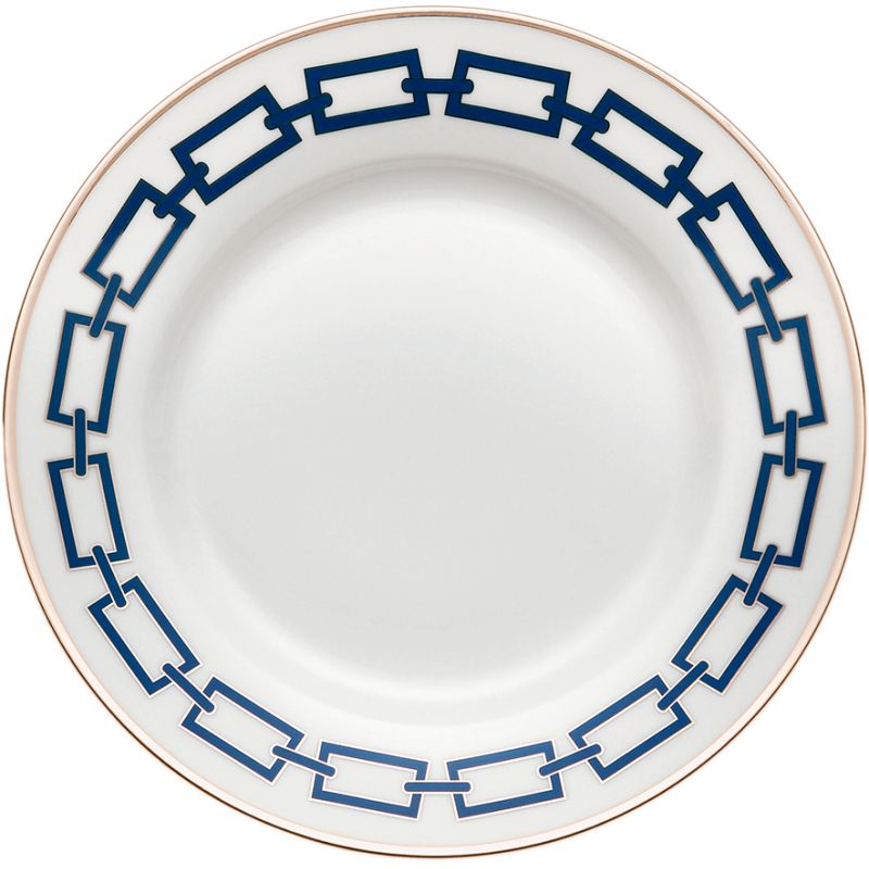 Set 3 piatti catene blu