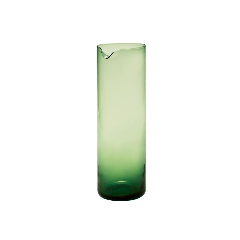 Set 12 bicchieri verdi con caraffa Bloom
