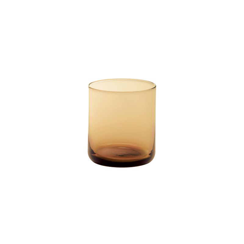 Set 12 bicchieri ambra con caraffa Bloom