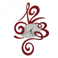 orologio big robin rosso 62cm