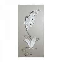 pannello orchidea bianco 50cm