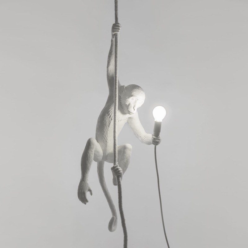 lampadario scimmia monkey lamp