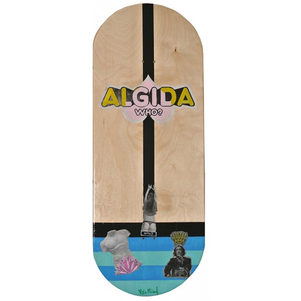 Skateboard da parete 83cm Algida Who