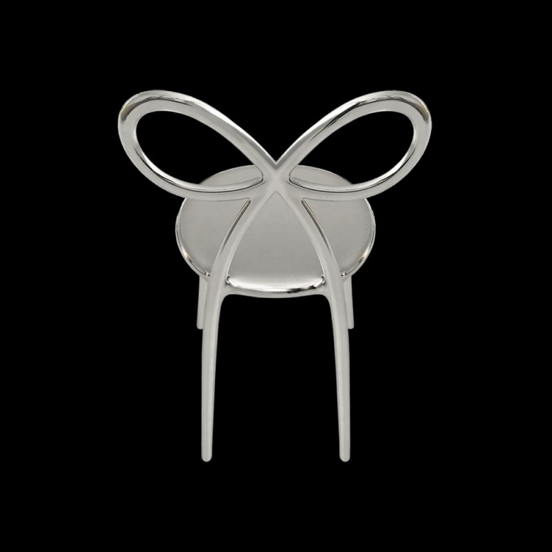 Sedia silver Ribbon Chair
