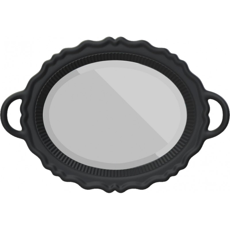 Specchio nero Plateau Miroir