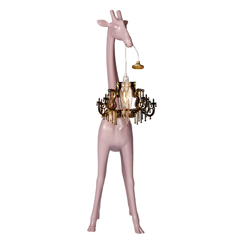 Lampada rosa giraffa Giraffe in Love 100cm