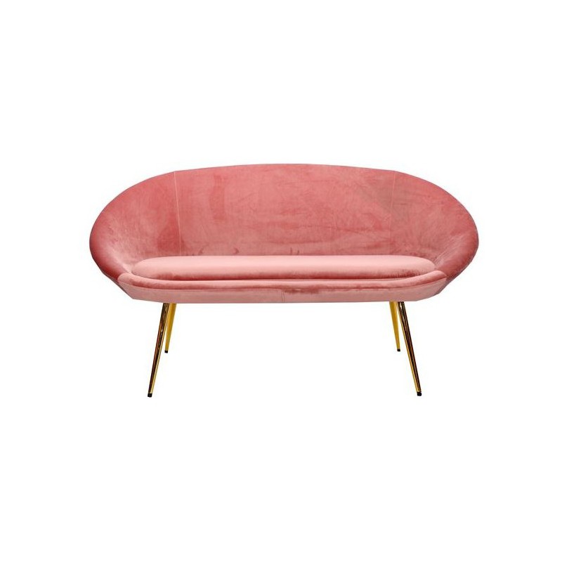 Divano sofà rosa cipria