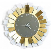 orologio lux bianco oro 48cm
