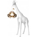 Lampada giraffa bianca Giraffe in Love 100cm
