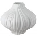 Vaso bianco 26cm plissee