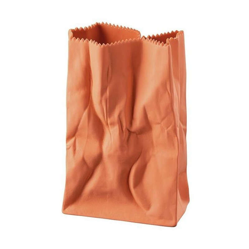Vaso sacchetto arancio 18cm Rosenthal