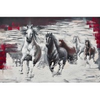 Quadro Wild horses 150cm