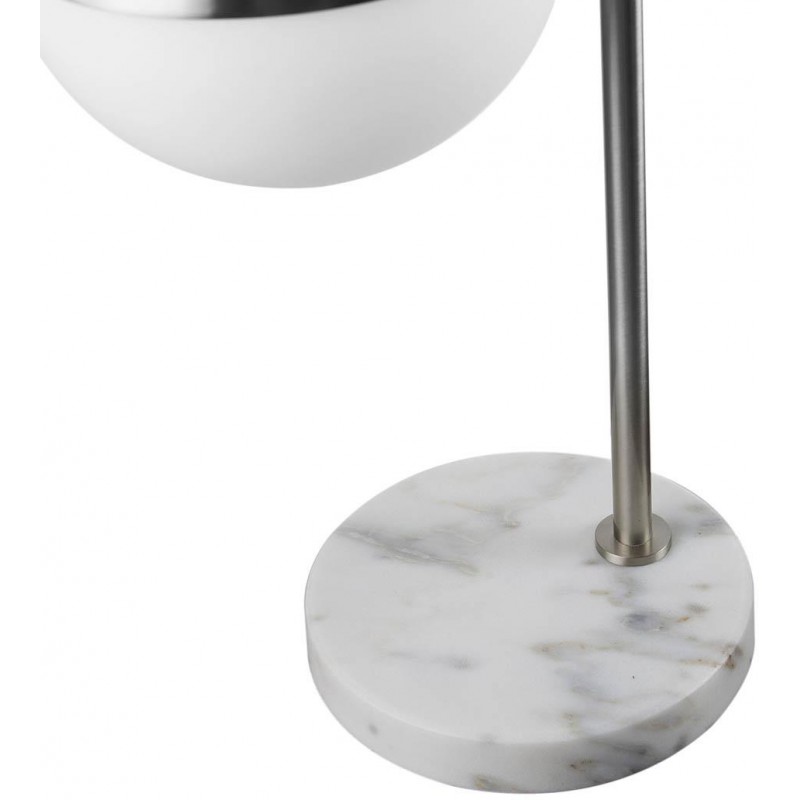 Lampada da tavolo con base in marmo vintage