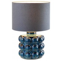 Lampada moderna blu in ceramica